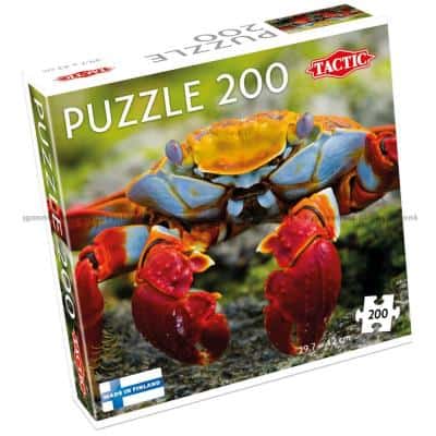 Farverig krabbe, 200 brikker