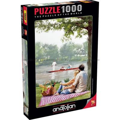 Picnic ved floden, 1000 brikker