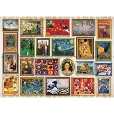 Billede af Kunst: Collage, 1000 brikker