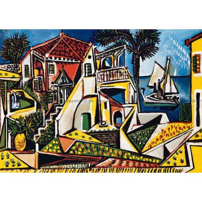 Billede af Picasso: Ved Middelhavet, 1000 brikker