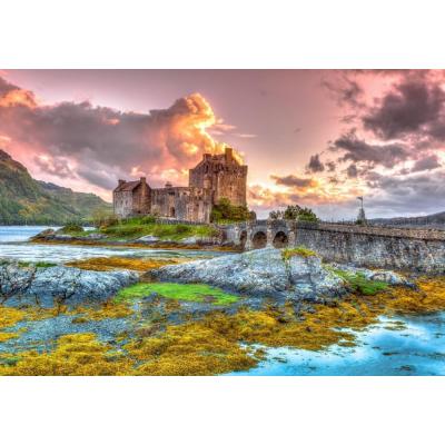 Billede af Skotland: Eilean Donan slottet, 1000 brikker