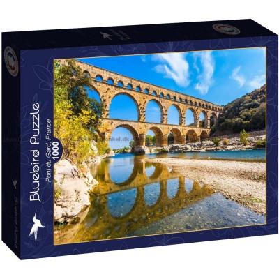 Frankrig: Pont du Gard, 1000 brikker