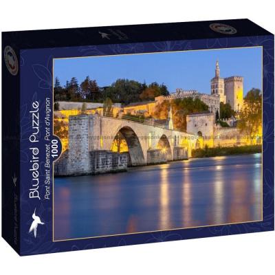 Frankrig: Avignon - Pont Saint-Benezet, 1000 brikker