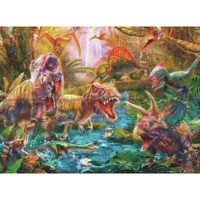 Billede af Imponerende dinosaurer, 150 brikker