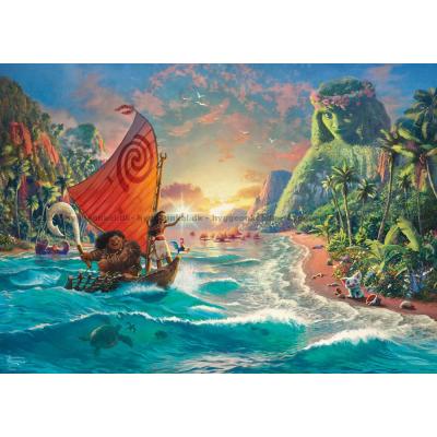 Billede af Disney: Kinkade - Vaiana, 1000 brikker