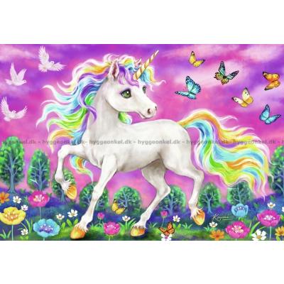 Billede af Enhjørning og Pegasus, 2x24 brikker