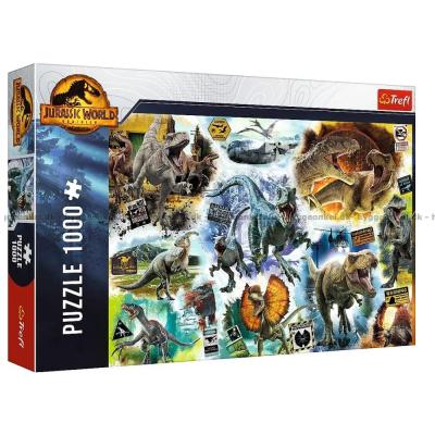 Jurassic World: Dominion - Collage, 1000 brikker