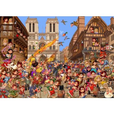 Billede af Ruyer: Fest i gaden, 1500 brikker