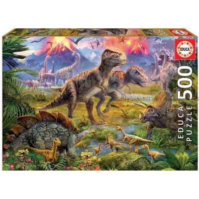 Dinosaurer, 500 brikker