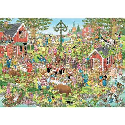 Billede af Sommerfest, 1000 brikker