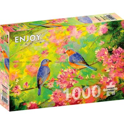 Forårsfugle, 1000 brikker