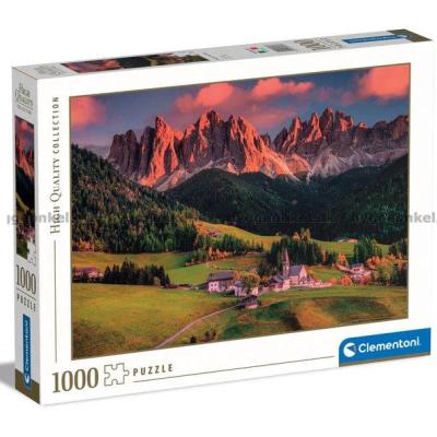 Italien: Dolomitterne i aftenlyset, 1000 brikker