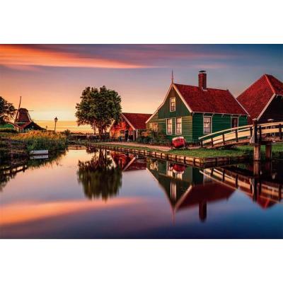 Billede af Holland: Zaanse Schans, 1500 brikker