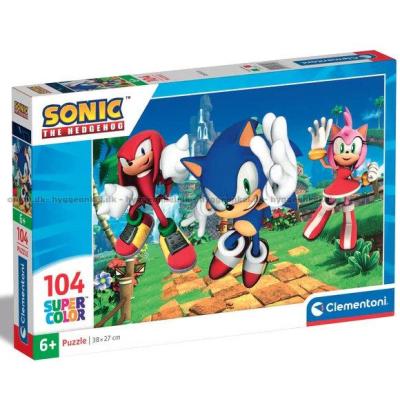 Sonic the hedgehog og venner, 104 brikker
