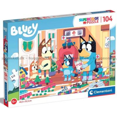 Bluey leger, 104 brikker