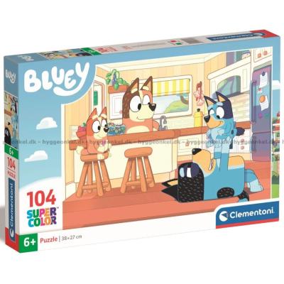 Bluey: I køkkenet, 104 brikker