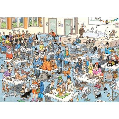 Billede af Katteudstillingen, 2000 brikker