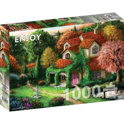 Sommerhus i skoven, 1000 brikker