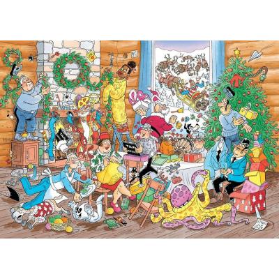 Billede af Strikkede julegaver, 500 brikker