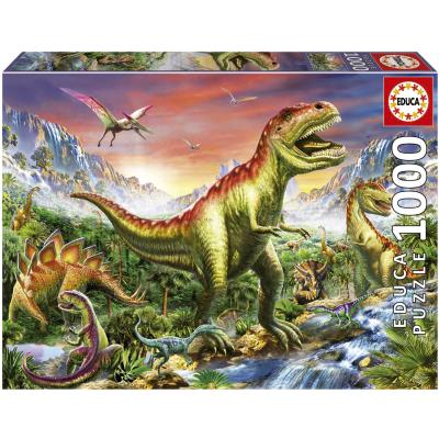 Chesterman: Dinosaurer, 1000 brikker