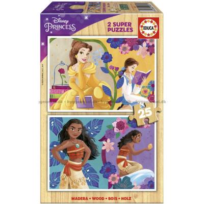 Disney prinsesser, 2x25 brikker