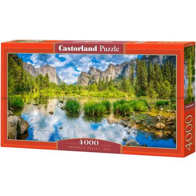 USA: Yosemite dalen - Panorama, 4000 brikker
