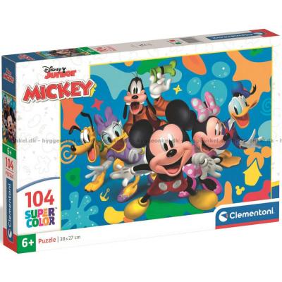 Disney: Mickey og venner, 104 brikker