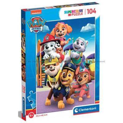 Paw Patrol: Sammen, 104 brikker