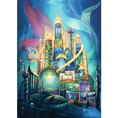 Billede af Disney slotte: Ariel, 1000 brikker