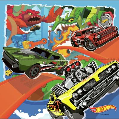 Billede af Hot Wheels, 3x49 brikker