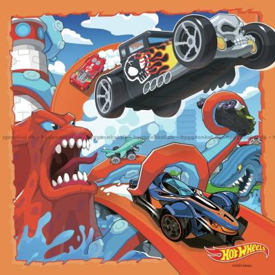 Billede af Hot Wheels, 3x49 brikker