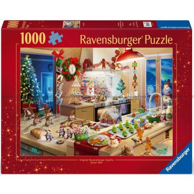 Julekaos i køkkenet, 1000 brikker