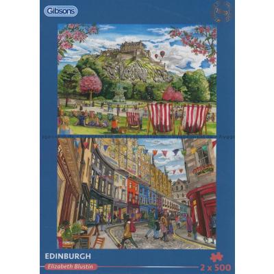 Blustin: Edinburgh, 2x500 brikker