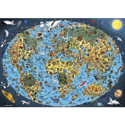 Billede af Braun: Vores fantastiske planet, 1000 brikker