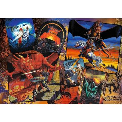 Billede af Dungeons & Dragons: Collage, 1000 brikker