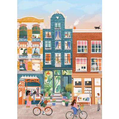 Billede af Amsterdam: De 9 gader, 500 brikker