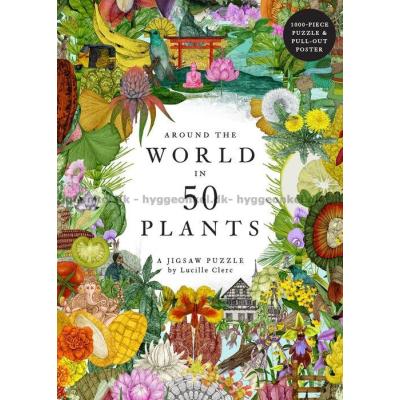 50 planter fra hele verden, 1000 brikker