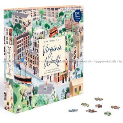 Billede af Virginia Woolfs verden, 1000 brikker