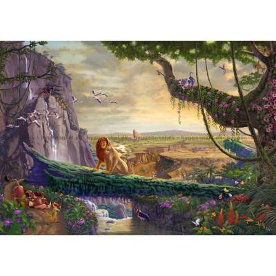 Billede af Disney: Kinkade - Løvernes konge, 6000 brikker