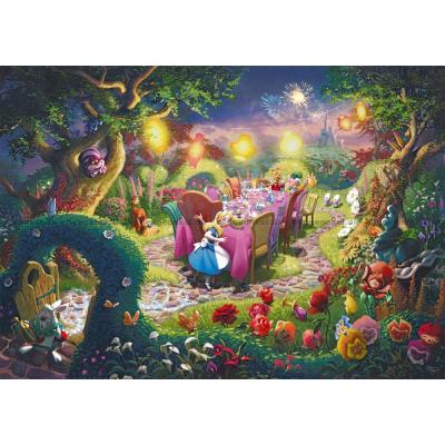 Billede af Disney: Kinkade - Alice i Eventyrland, 6000 brikker