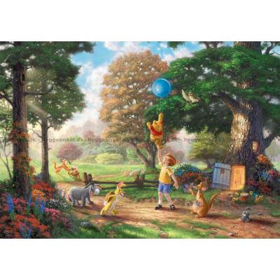 Billede af Disney: Kinkade - Peter Plys, 6000 brikker