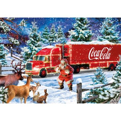 Billede af Coca-Cola: Julelastbilen, 1000 brikker