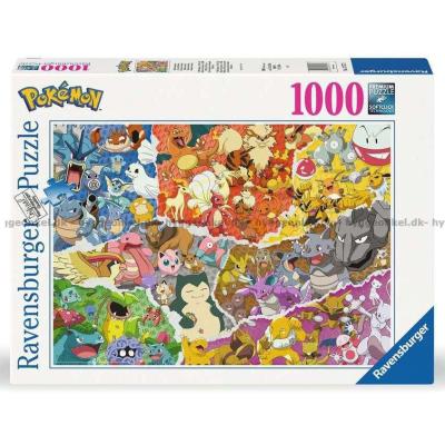 Pokemon: Collage, 1000 brikker