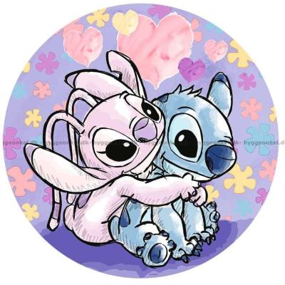 Billede af Disney: Stitch - Rundt puslespil, 500 brikker