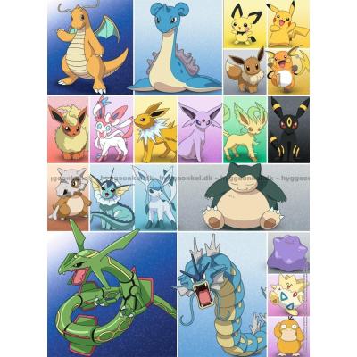 Billede af Pokemon, 2x500 brikker