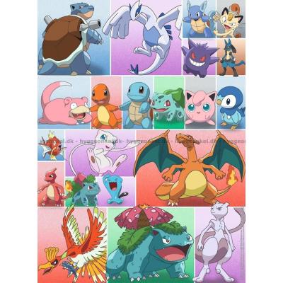 Billede af Pokemon, 2x500 brikker