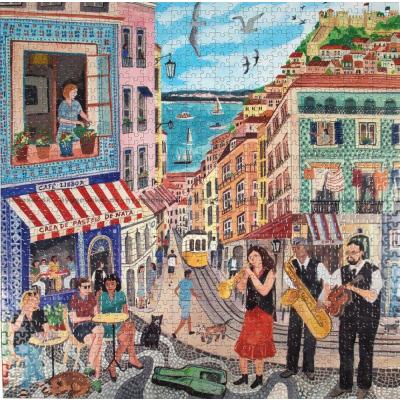 Billede af Lissabon, 1000 brikker