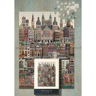 Billede af Schwartz: Amsterdam, 1000 brikker
