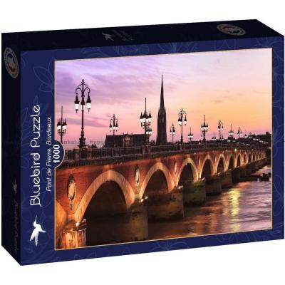 Frankrig: Pont de Pierre, Bordeaux, 1000 brikker