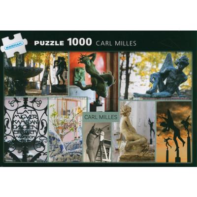 Carl Milles: Collage, 1000 brikker